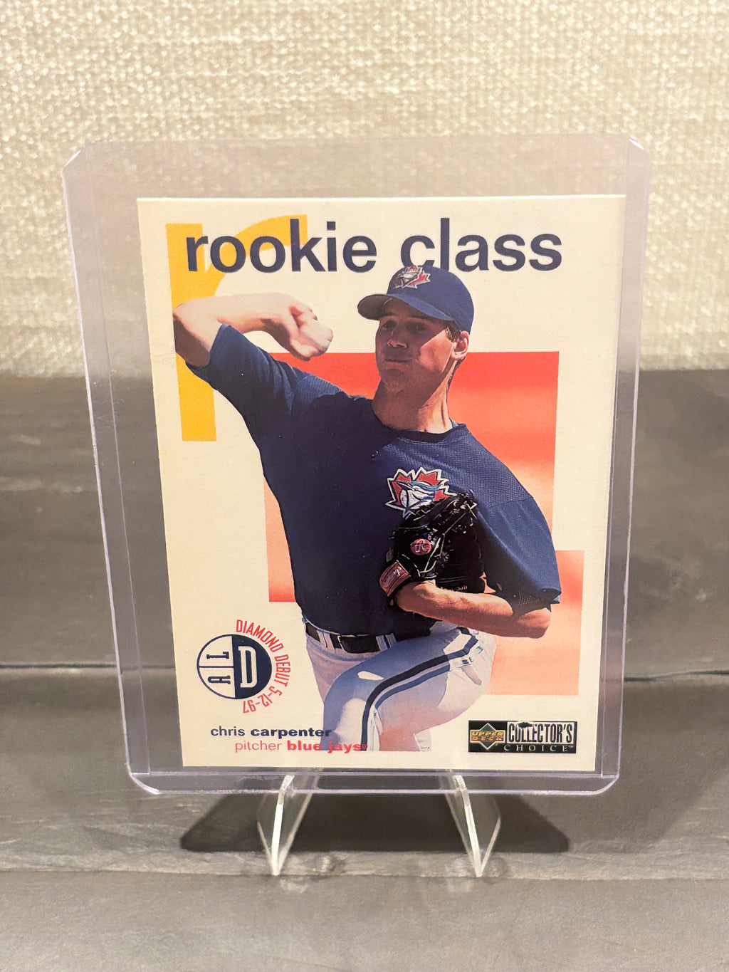 Chris Carpenter Rookie Class – Upper Deck Collector’s Choice –  Diamond Debut