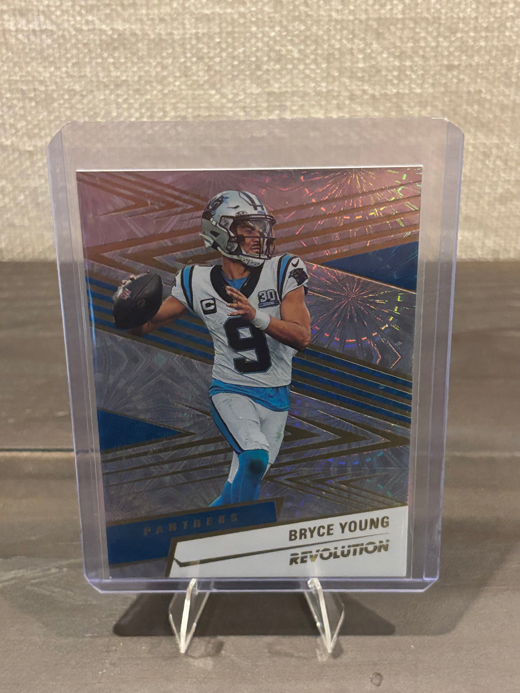 Bryce Young 2023 Panini Revolution /49 #17/49 – Carolina Panthers – SP Parallel