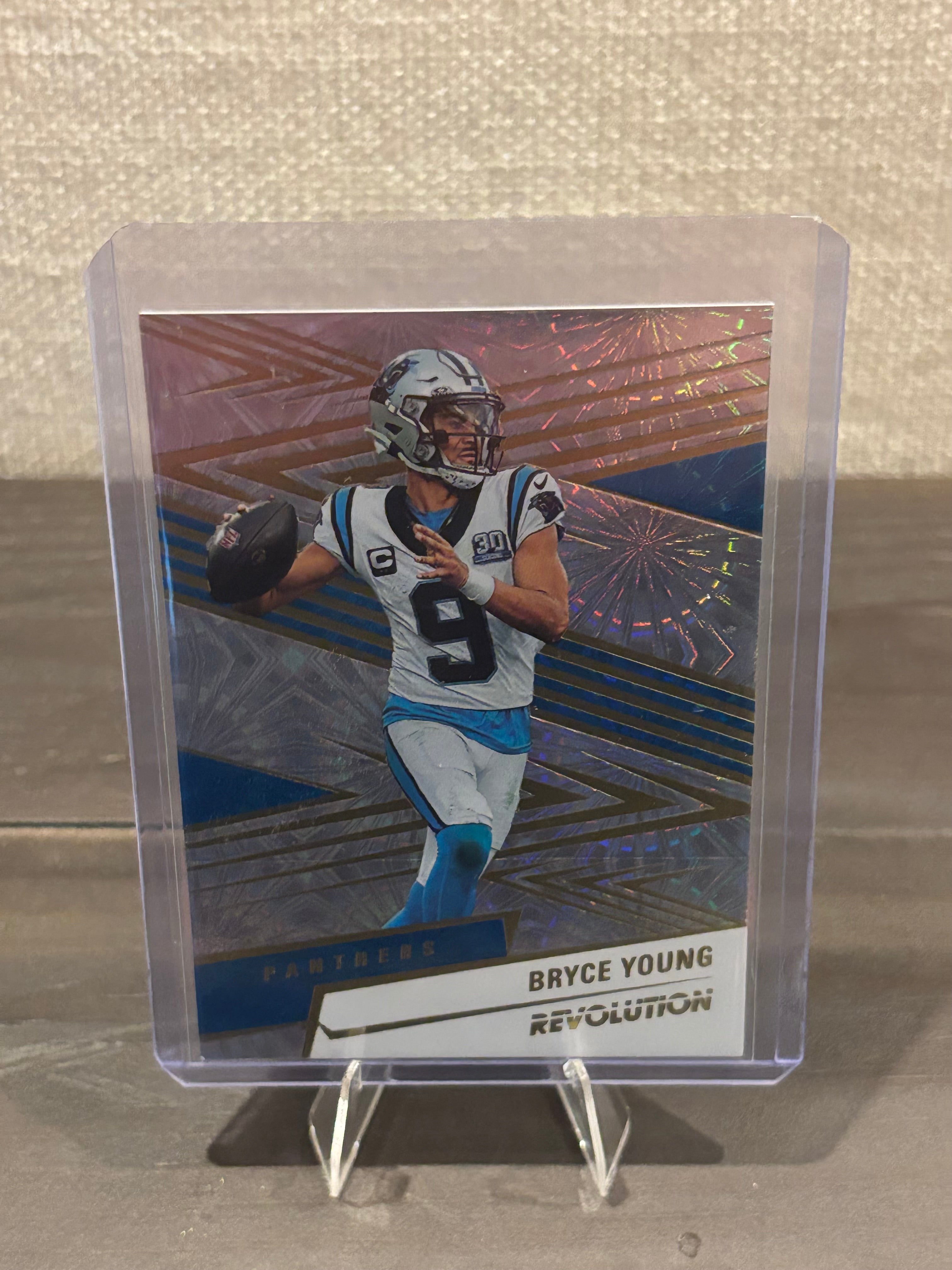 Bryce Young 2023 Panini Revolution /49 #17/49 – Carolina Panthers – SP Parallel