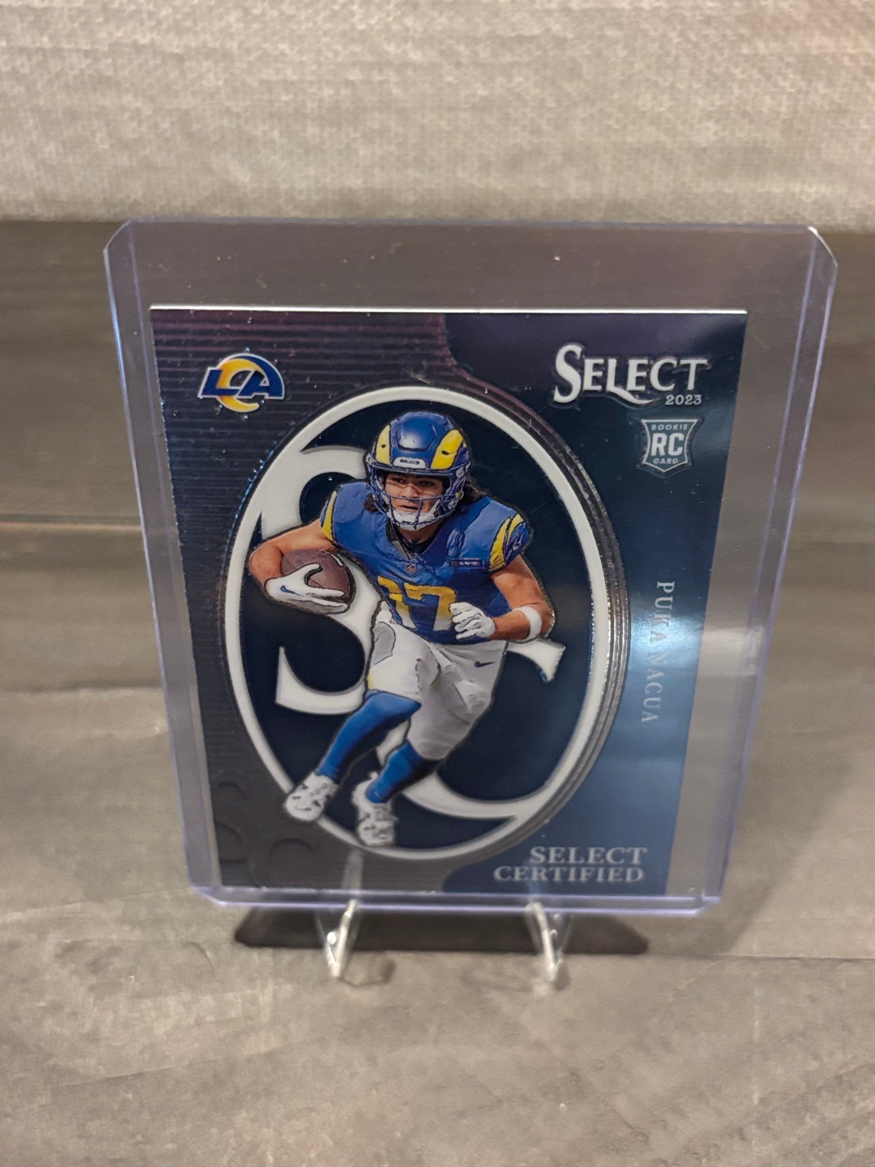 Puka Nacua 2023 Panini Select Certified RC – Los Angeles Rams – Rookie Card