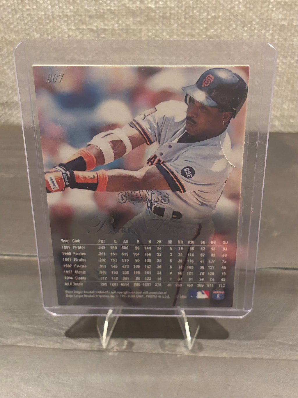 Barry Bonds – San Francisco Giants – Facsimile Signature Insert/Parallel