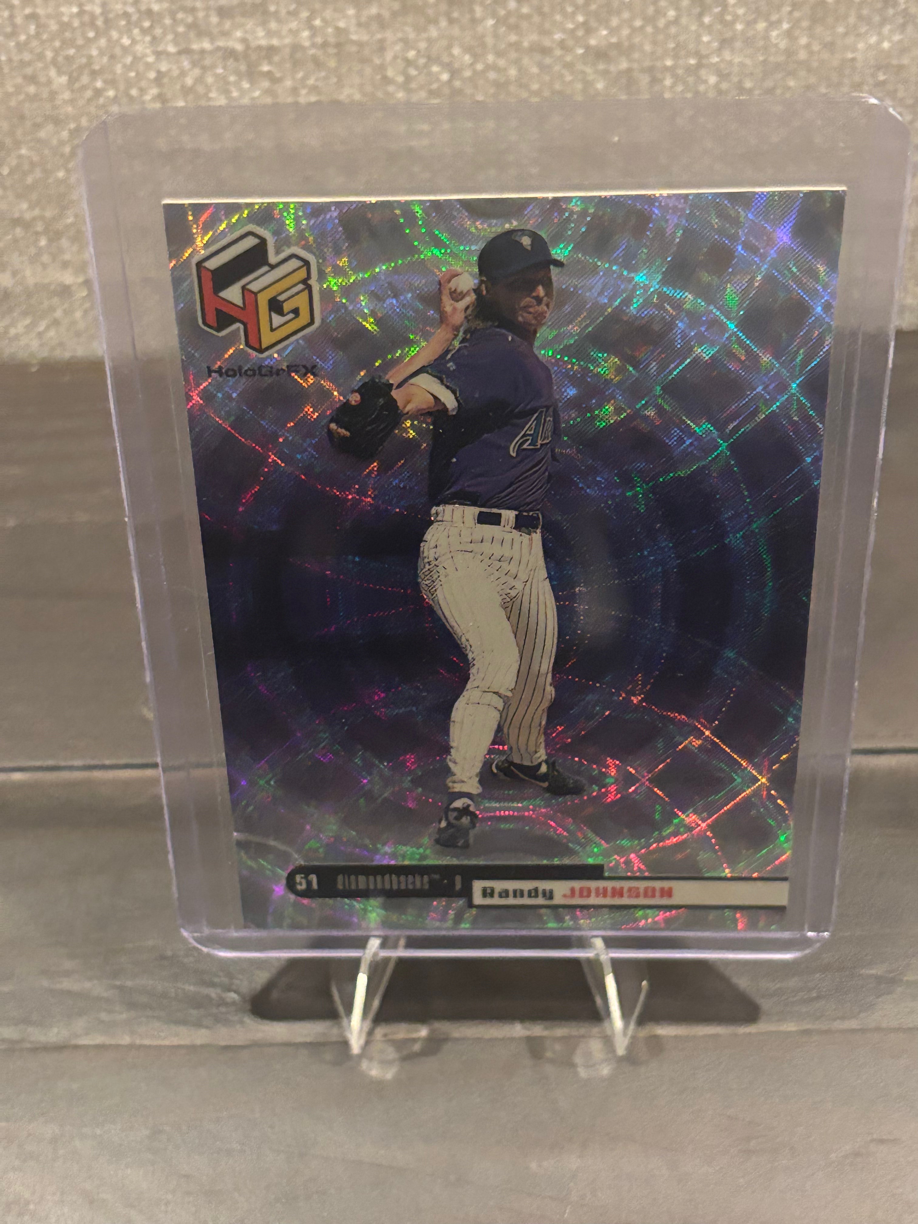 Randy Johnson – HoloGrFX Holographic Prizm – Arizona Diamondbacks – #51